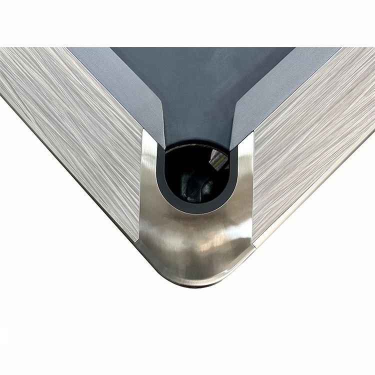 Solid Wood 9Ft Snooker Table Professional Custom-Size Commercial Pool Table Competition Cushion Material Rubber Leg Metal