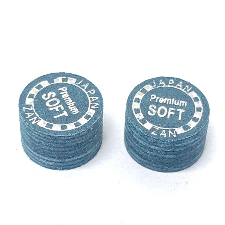 Premium Made in China S hardness 14mm Pool Cue Tips Super Zan Tip Professional Billiard Cue Stick Tips Billiard Accessories
