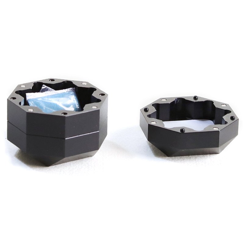 High class 3 layers billiard accessory chalk holder for pool snooker cue stick