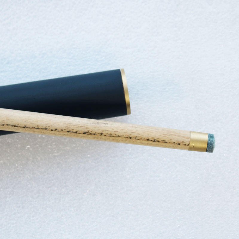 Handmade 3/4-pc 57inch 9mm / 10mm Tip Ash wood shaft ebony butt with decal Billiard Snooker cue with mini extension