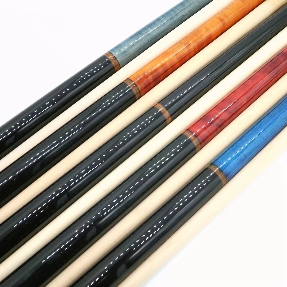 TQG-43 3-Piece Style Canadian Maple Shaft Heavy Hitter Jump/Break Pool Cue Stick Handmade High Quality Cocobolo Billiard Sticks