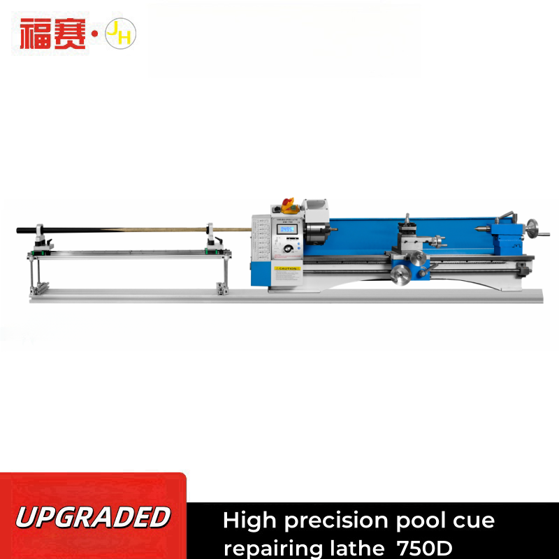 Fusai FS-750D Variable speed upgraded pool cue snooker billiard repairing machine with shift rail