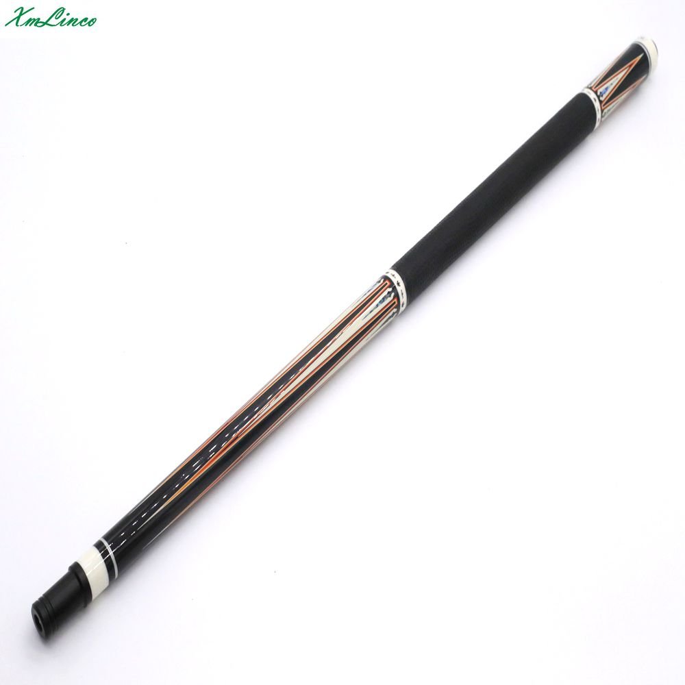 Xmlinco high quality 57'' hot stamp sticker decal billiard pool cue with leather grip