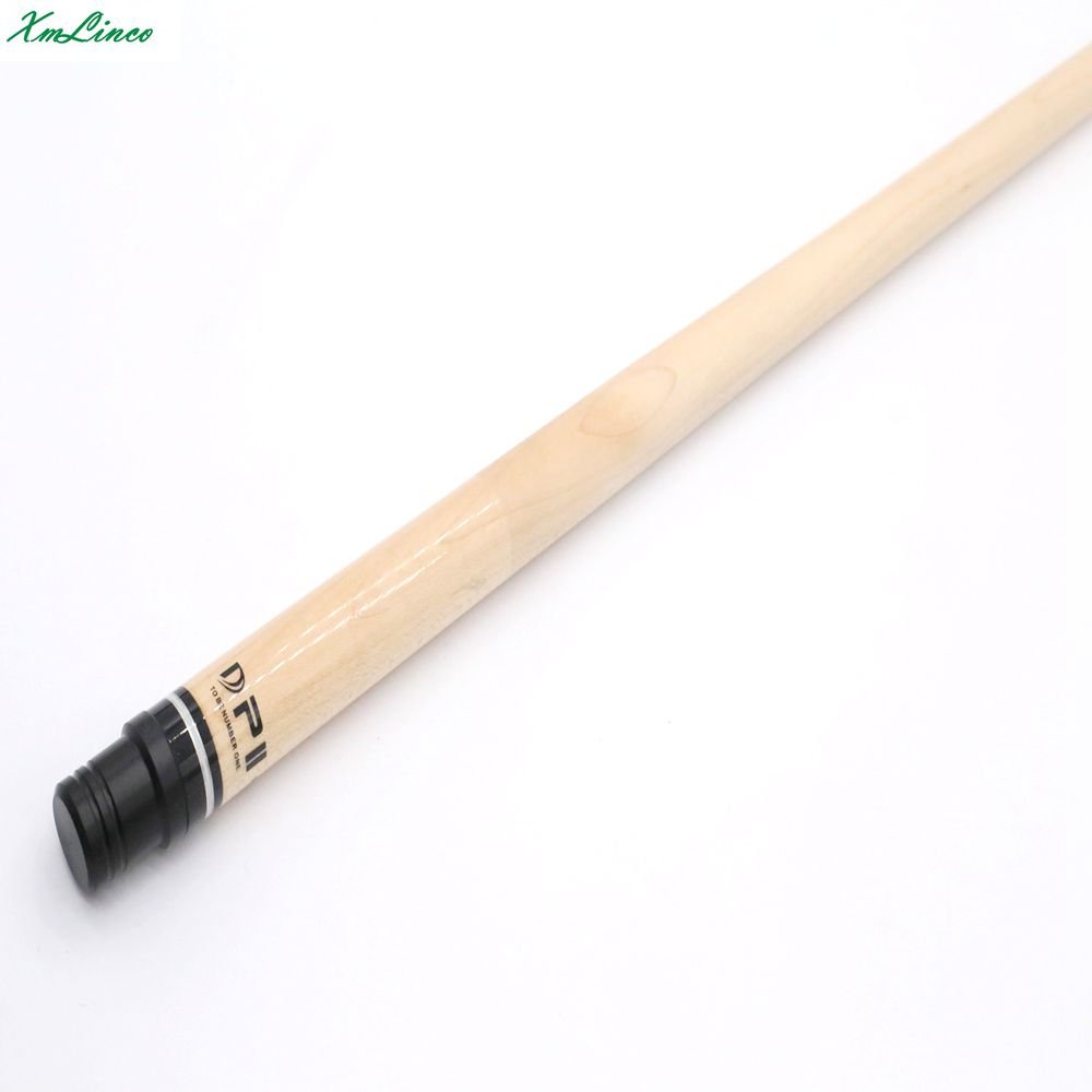 Xmlinco high quality 57'' hot stamp sticker decal billiard pool cue with leather grip
