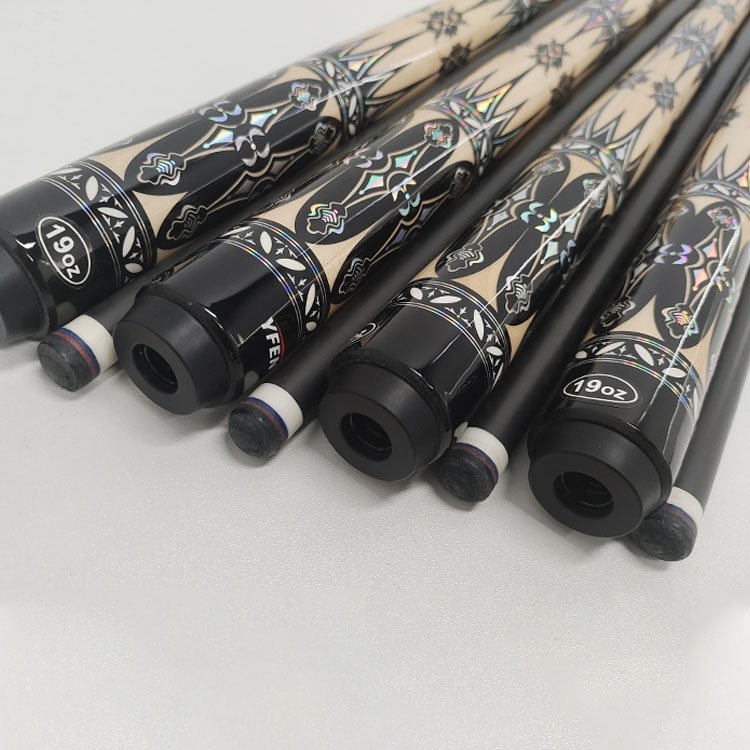 Ready to Shipment Professional 100% Carbon Fiber Shaft Pool Stick 1/2 Carbon Fiber Billiard Pole Pool Cue