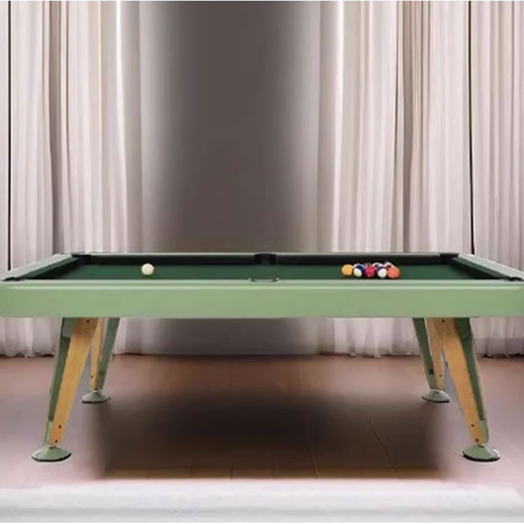 High-End Black Eight-Player Chinese Style Snooker Table for Household & Commercial Use for Adults & American Club Use