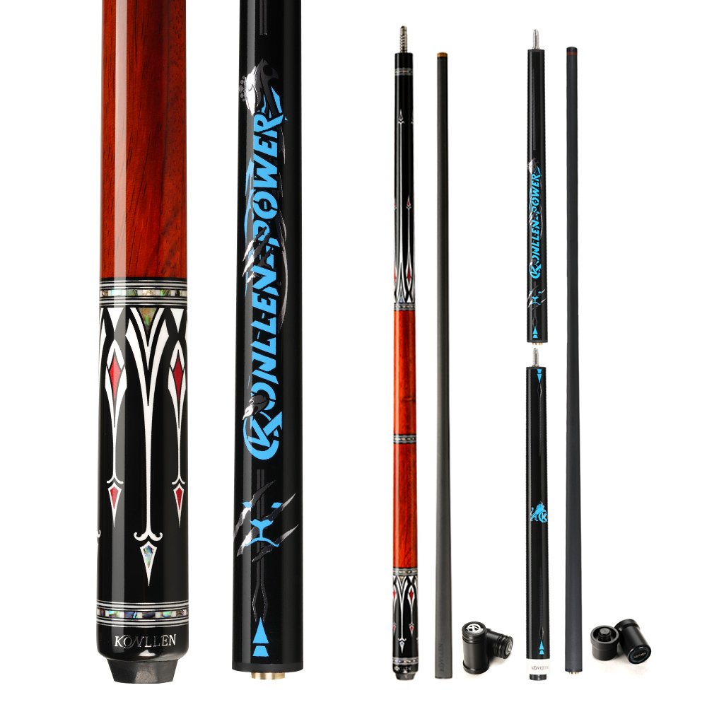 KONLLEN high-end professional billiard cue carbon fiber billiard cue 12.5mm jump cue