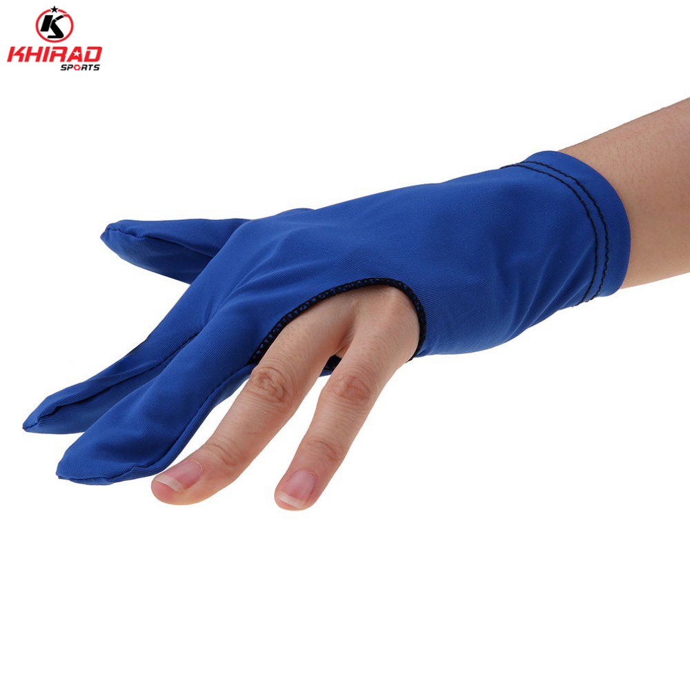 New 3 Fingers Design High Quality Stuff Comfortable Men Snooker Gloves