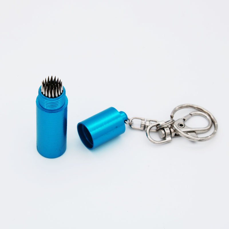 Billiard Accessory Snooker Pool Cue Tip Tool Pick Pricker with Key Chain For 9/10/11/12/12mm Tips