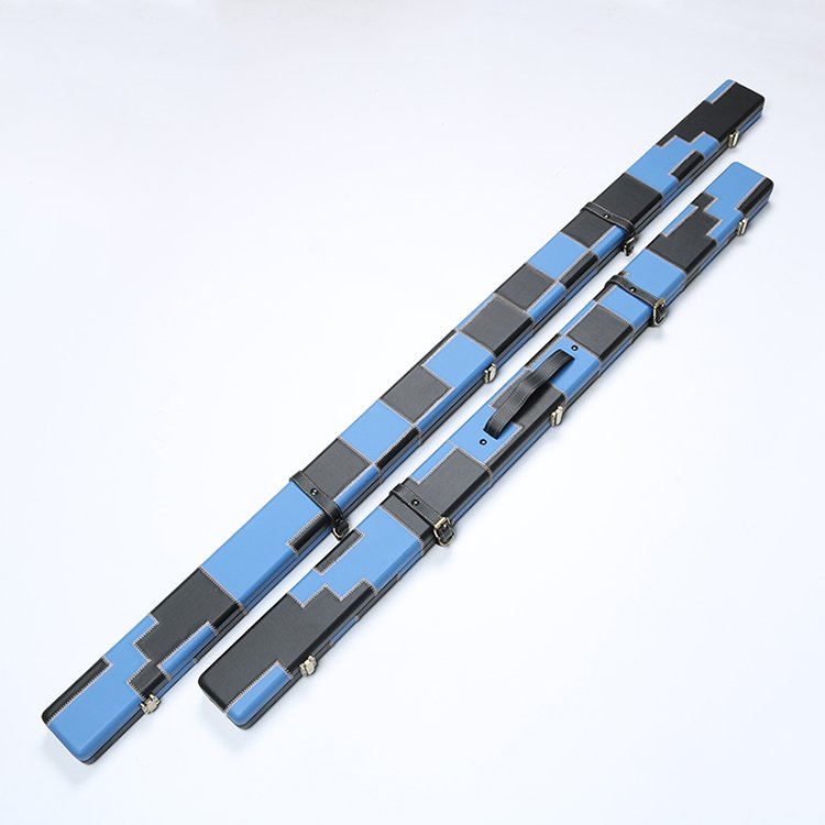 PinPi Tong Rod Box Snooker Black Eight 16 Color Rod Box Single Section Double Slot 3/4 Billiards Rod Box