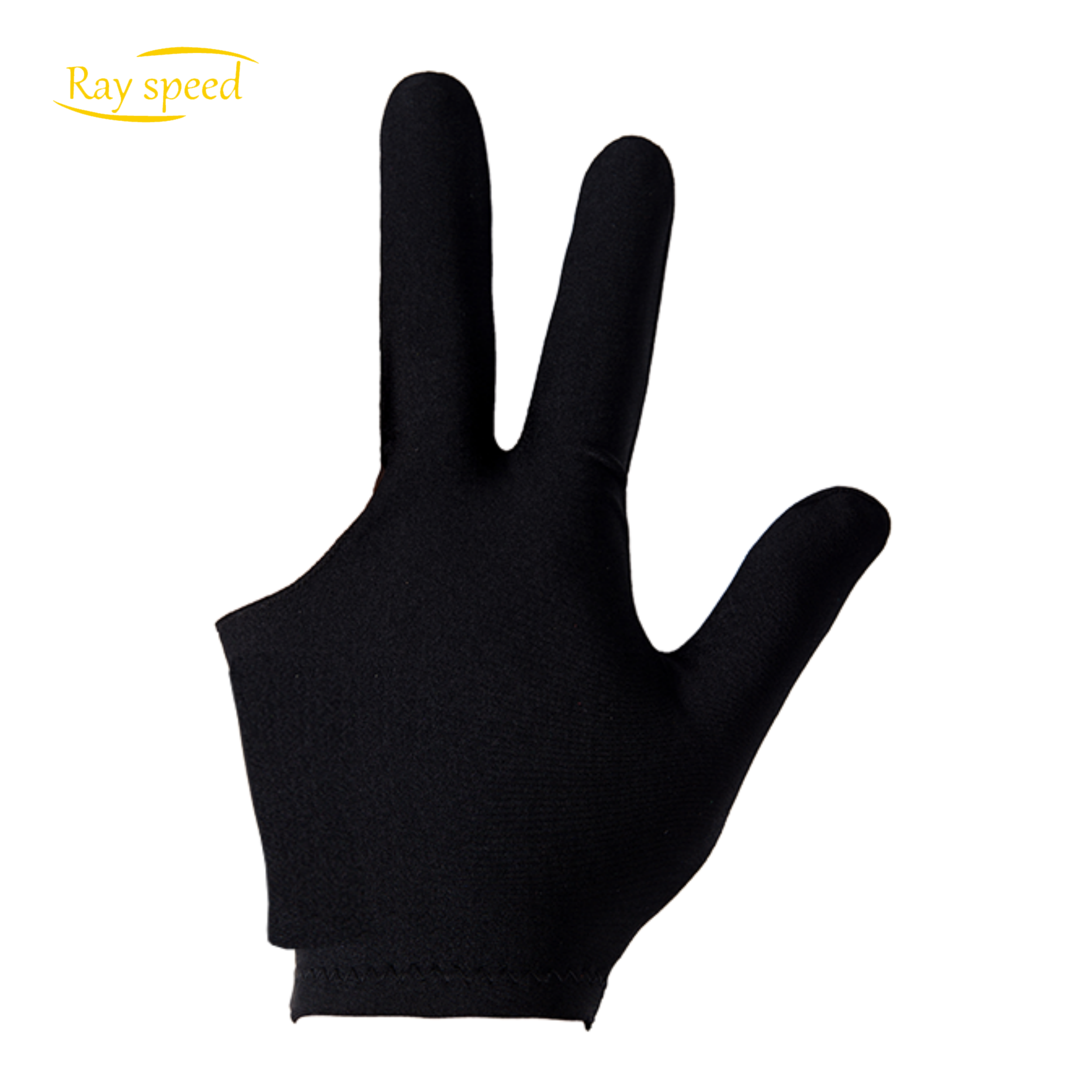 Rayspeed Predator Black Breathable and Comfortable Billiard Pool Gloves Fits on Left Hand for Snooker Cue Sport Glove