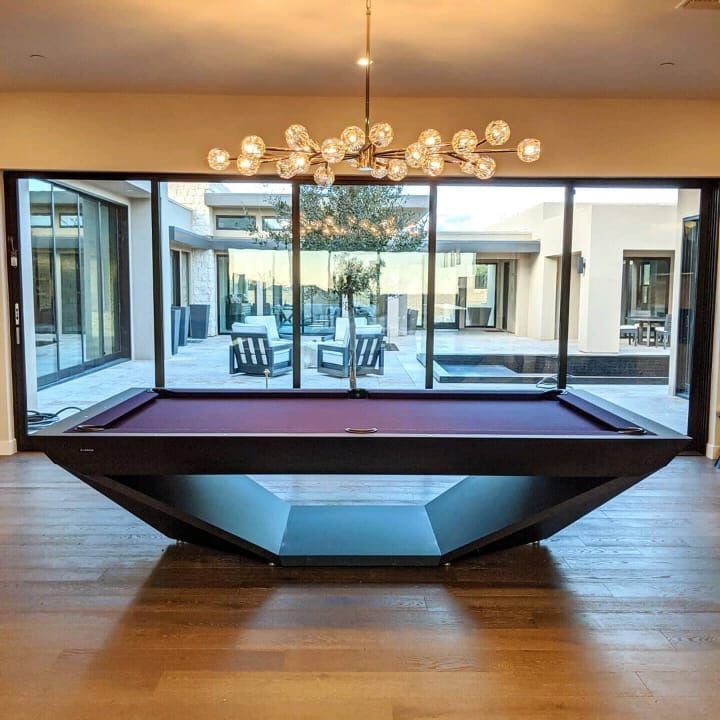 2024 new designs high-end modern style luxury snooker billiard tables 9ft 8ft 7ft size solid wood and slate pool table for sale