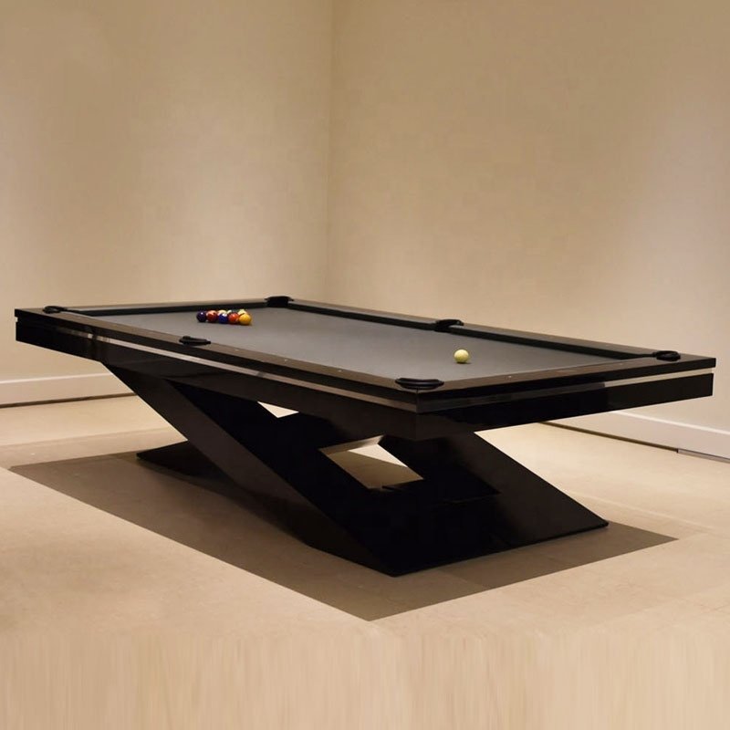 2024 new designs high-end modern style luxury snooker billiard tables 9ft 8ft 7ft size solid wood and slate pool table for sale