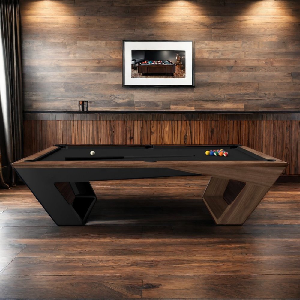 2024 new designs high-end modern style luxury snooker billiard tables 9ft 8ft 7ft size solid wood and slate pool table for sale