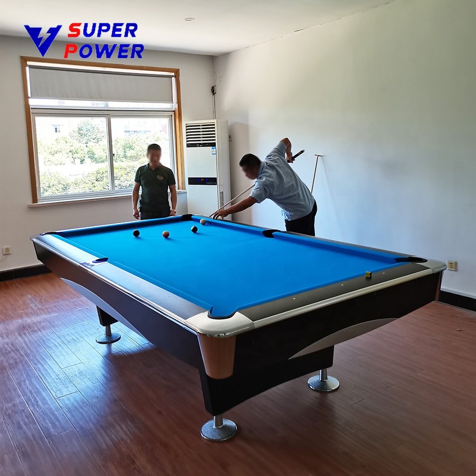 Solid wooden promotional nine ball pool table for sale on the hot sale
