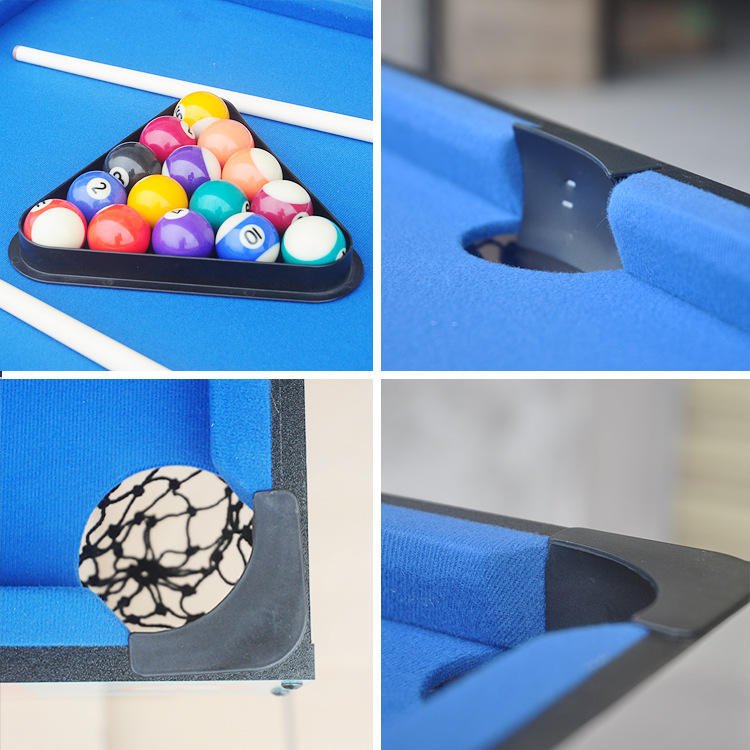 4 in 1 Foldable Leg Folding Multi Functional Game Snooker Billiard Tennis Soccer Foosball Air Hockey Pool Table For Kids