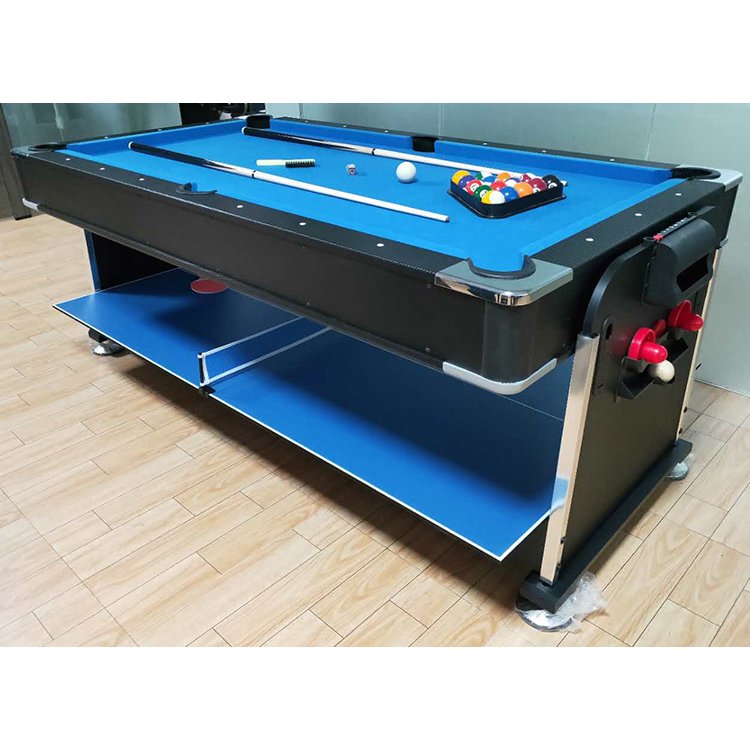 New 4 in 1 Multi Game Table Billiard Pool Table