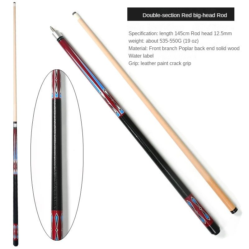 Premium Quality Preoaidr 58 Inches Carbon Fiber Pool Cue Stick with 12.5mm Tip For Sale