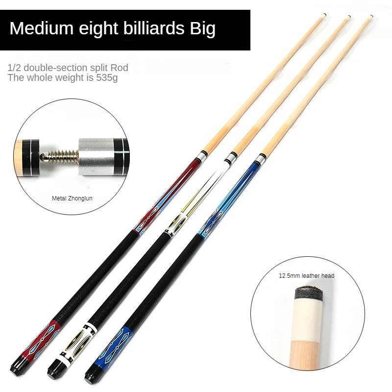 Premium Quality Preoaidr 58 Inches Carbon Fiber Pool Cue Stick with 12.5mm Tip For Sale