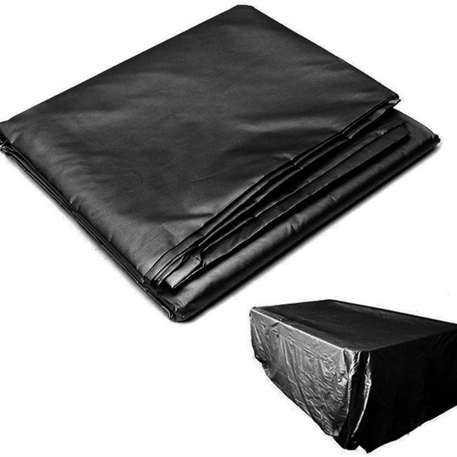 New Black Rectangle Oxford Snooker Table Cover with Waterproof
