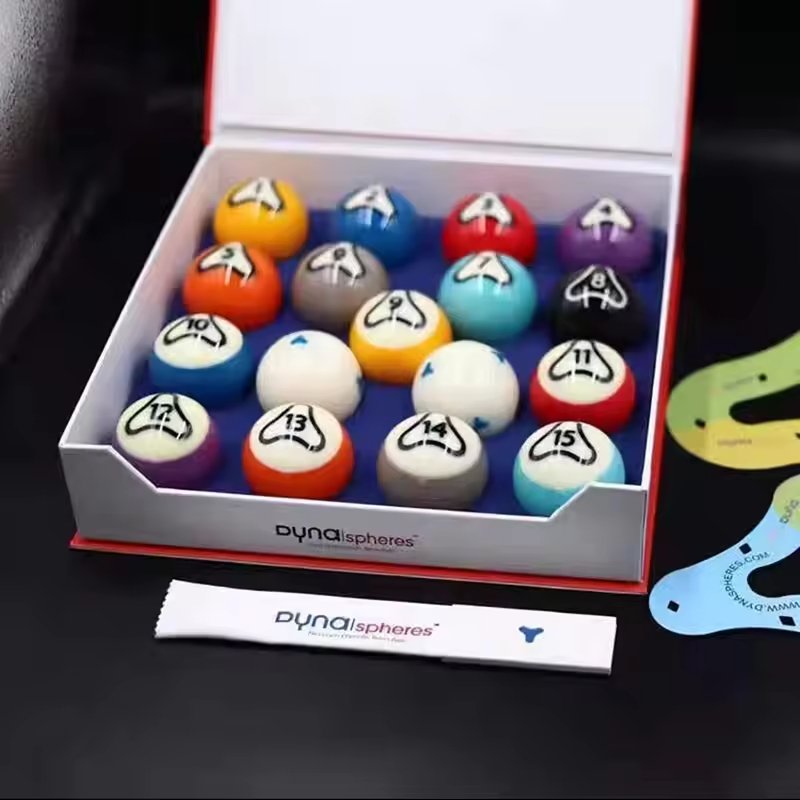 Factory hot sale Dyna billiard balls professional competition level 57.2mm billiard club most popular billiard balls