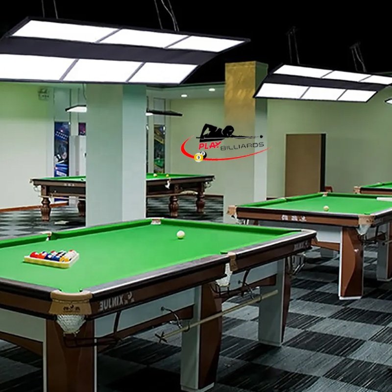 China Sale Black 6pcs Led Pool Table Lights Snooker table lamp light for 7ft 8ft 9ft billiard Pool table