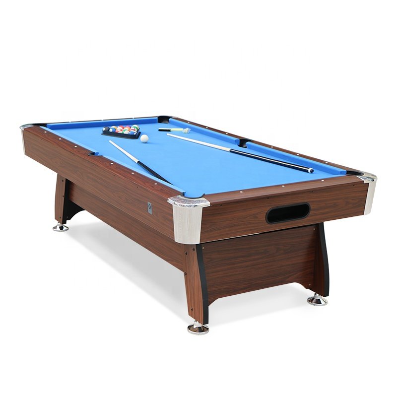 Factory Direct Promotion Sale 6ft 7ft /8ft/9ft Auto Ball Return MDF Billiard Pool Table for Club Family Indoor Gym Games