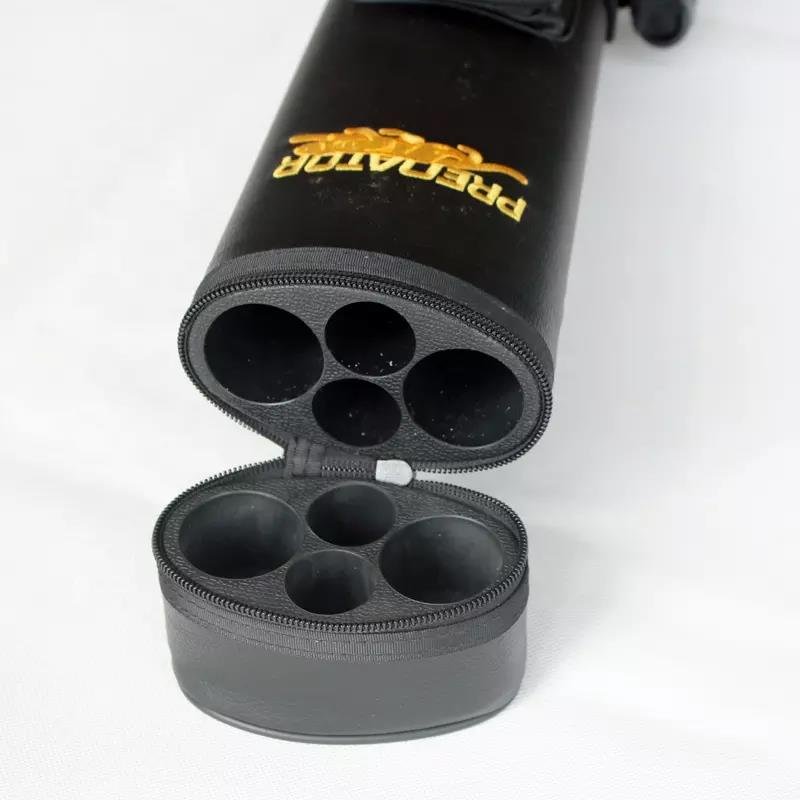 GH-054 2B2S PU Leather Pool Cue Cases with Stand Standard American Design for Portable Snooker & Billiard Accessories