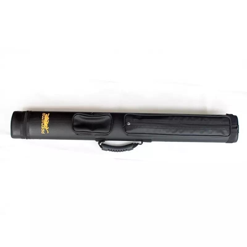 GH-054 2B2S PU Leather Pool Cue Cases with Stand Standard American Design for Portable Snooker & Billiard Accessories