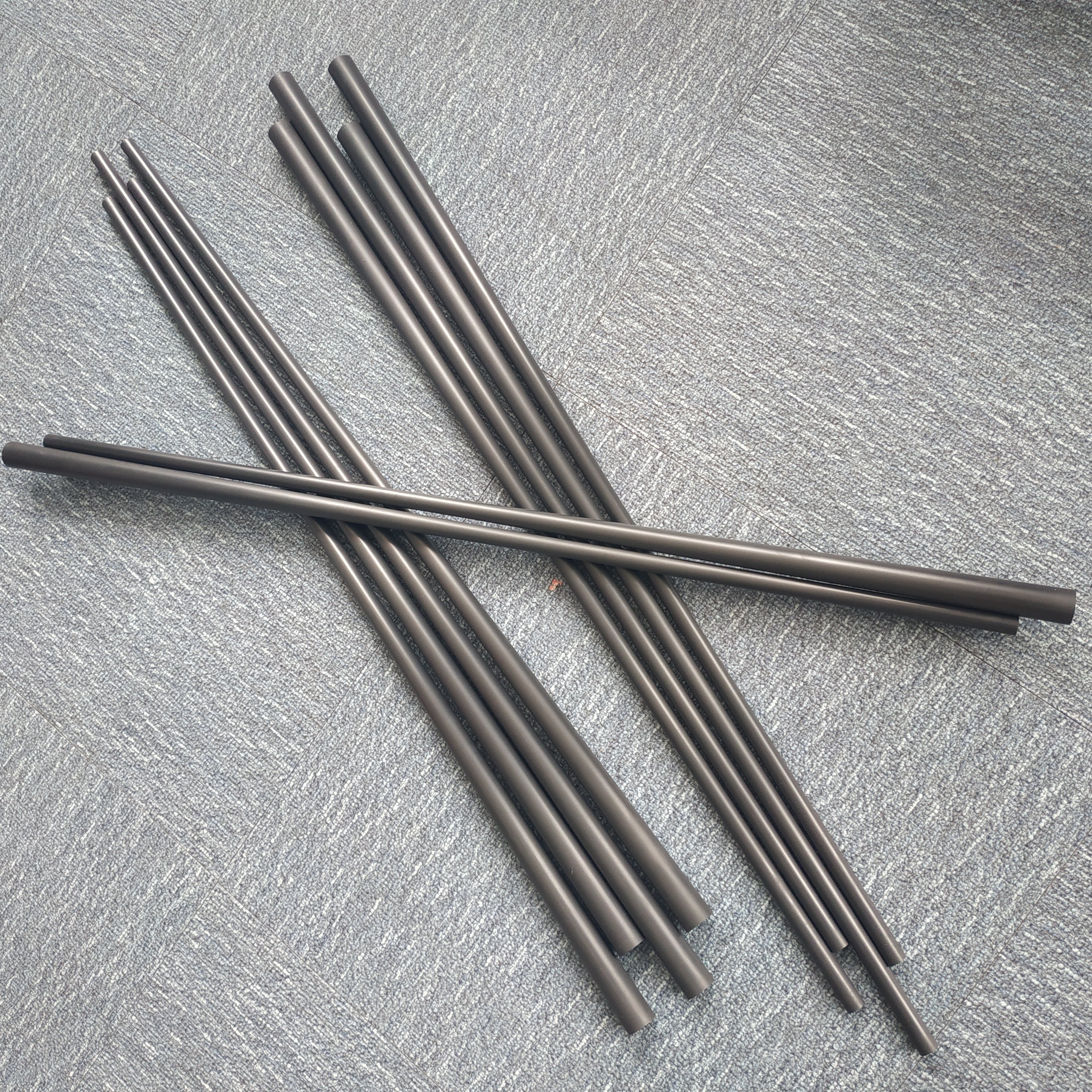 100% Carbon Fiber Pool Cue Shaft 21.4mm,12.4mm, 760mm
