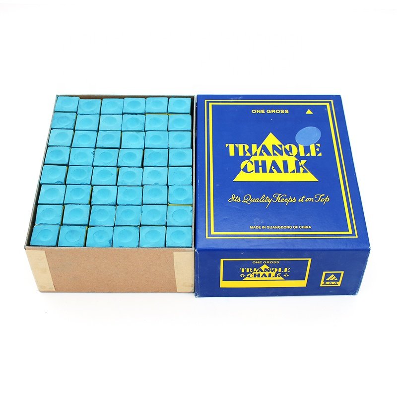 Snooker & Billiard Pool Cue Triangle Chalk 144 PCS/Box On Sale