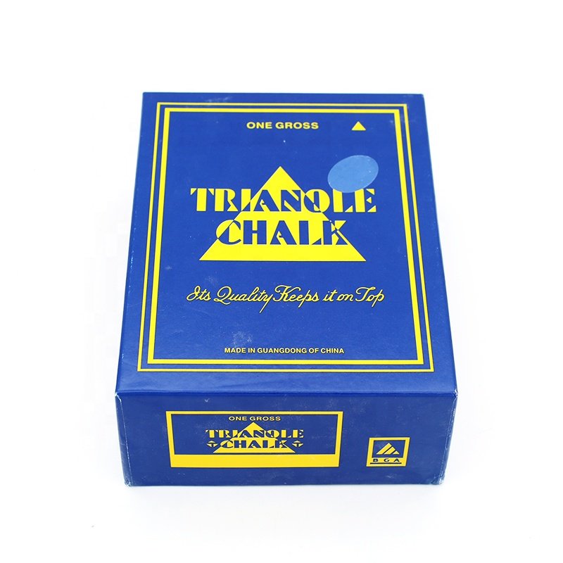 Snooker & Billiard Pool Cue Triangle Chalk 144 PCS/Box On Sale