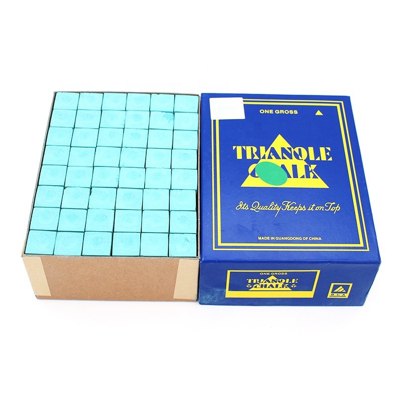 Snooker & Billiard Pool Cue Triangle Chalk 144 PCS/Box On Sale
