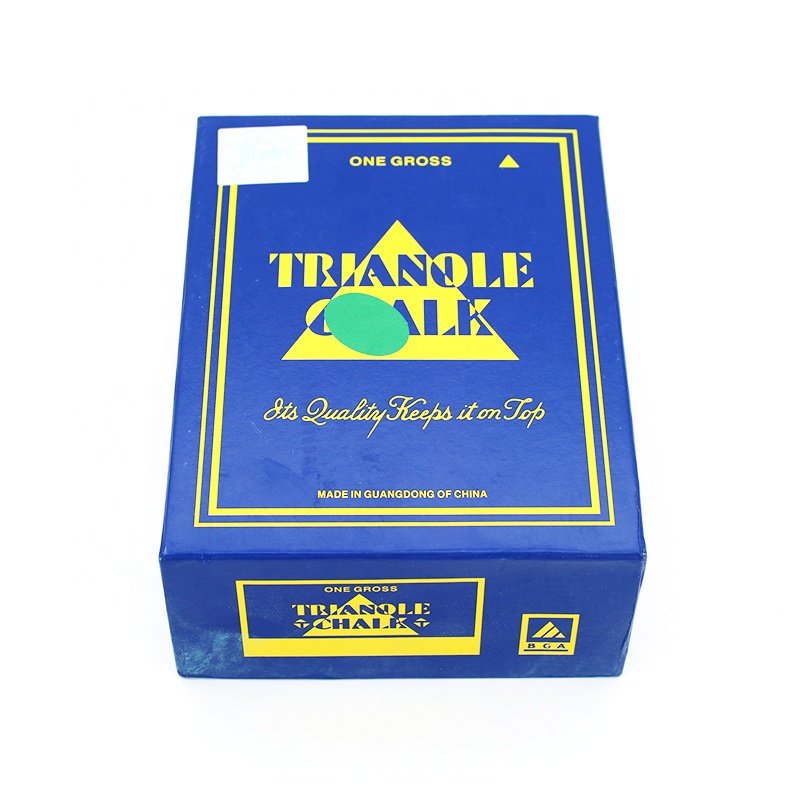 Snooker & Billiard Pool Cue Triangle Chalk 144 PCS/Box On Sale