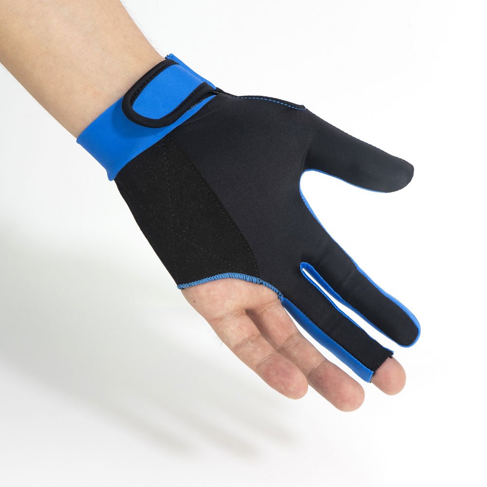 Wholesale Custom Logo Elastic design Snooker Gloves Quick-Drying Billiards Gloves Washable pool Cue Gloves