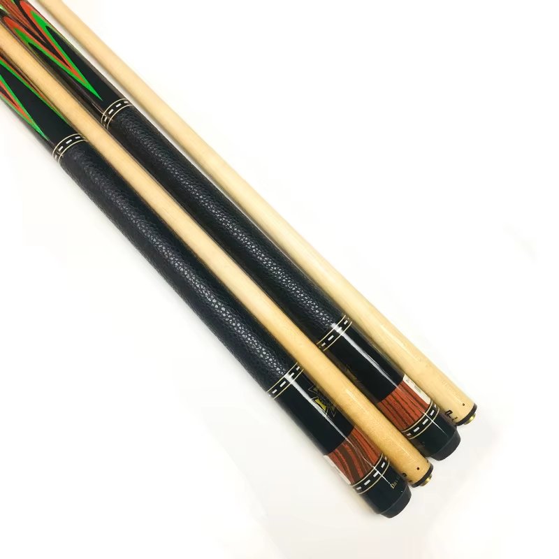 TQG-40 Korea Style Maple Wood 1/2 Joint Carom Cue Stick Billiard Snooker Cue with 12mm Tip Size