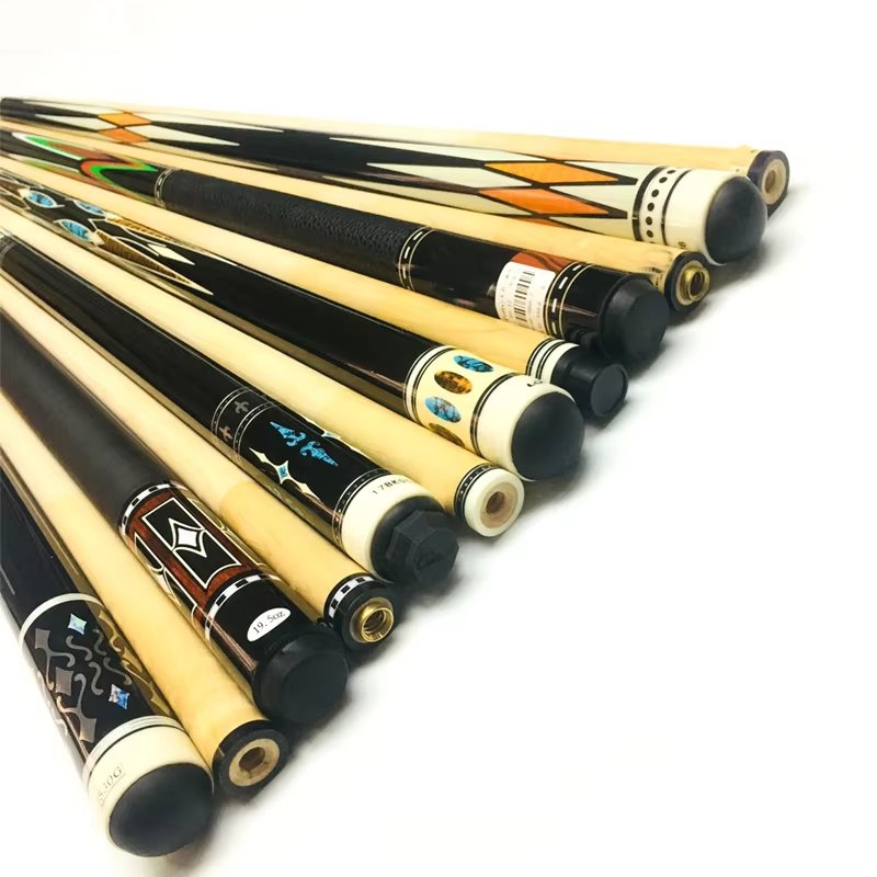 TQG-40 Korea Style Maple Wood 1/2 Joint Carom Cue Stick Billiard Snooker Cue with 12mm Tip Size