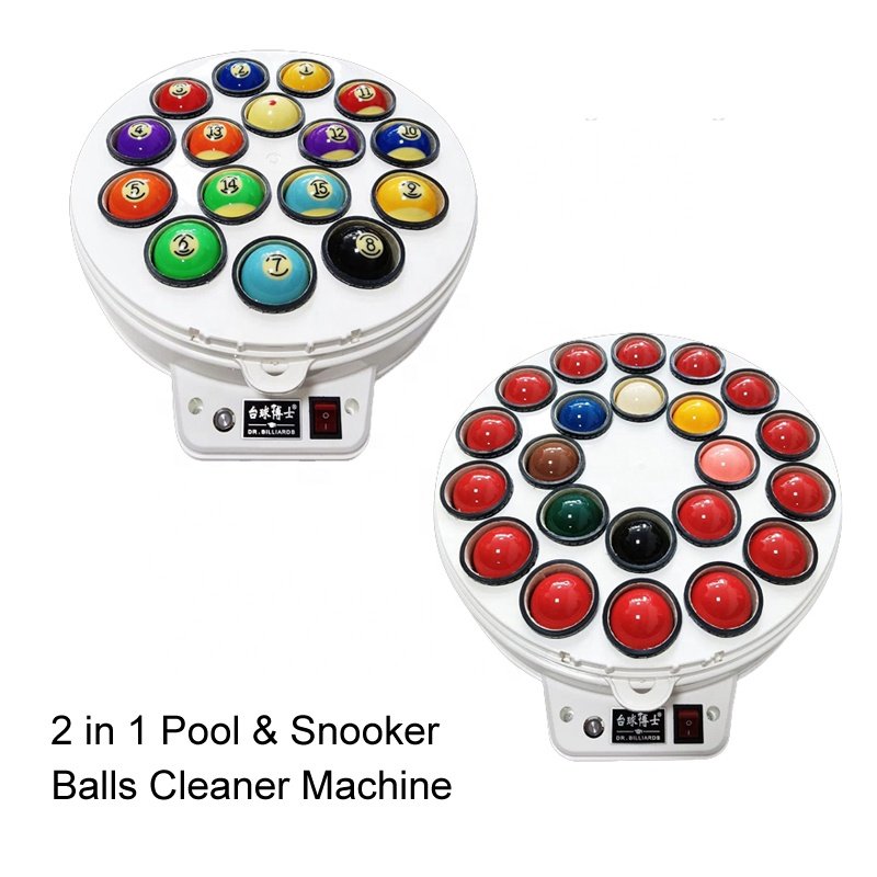 Low Price and High Quality Pool 16 Balls & Snooker 22 Balls Automatic Polish & Clean Machine with Fast Delivery