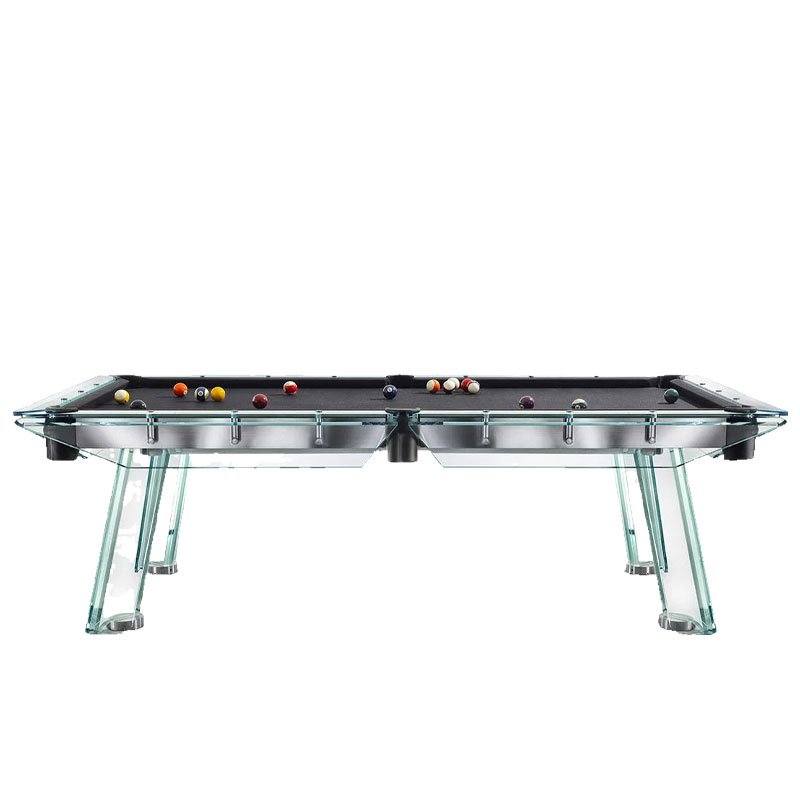 Factory Direct Sale Glass Unique Design Luxury Pool Billiard Table 8ft 9ft Color Customization Support