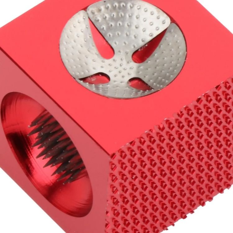 Square Pool Billiard Snooker Cue Tip Repair Tool Needling Shaper Scuffer for Cue Tips Mainteness