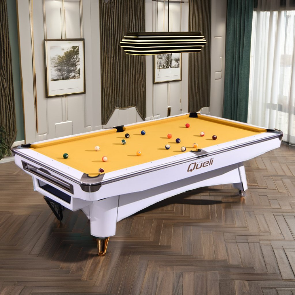 Factory Direct Popular High-End Custom Modern Luxury 7ft 8ft 9ft Solid Wood Snooker/Billiard Tables Indoor Dining Pool Slate