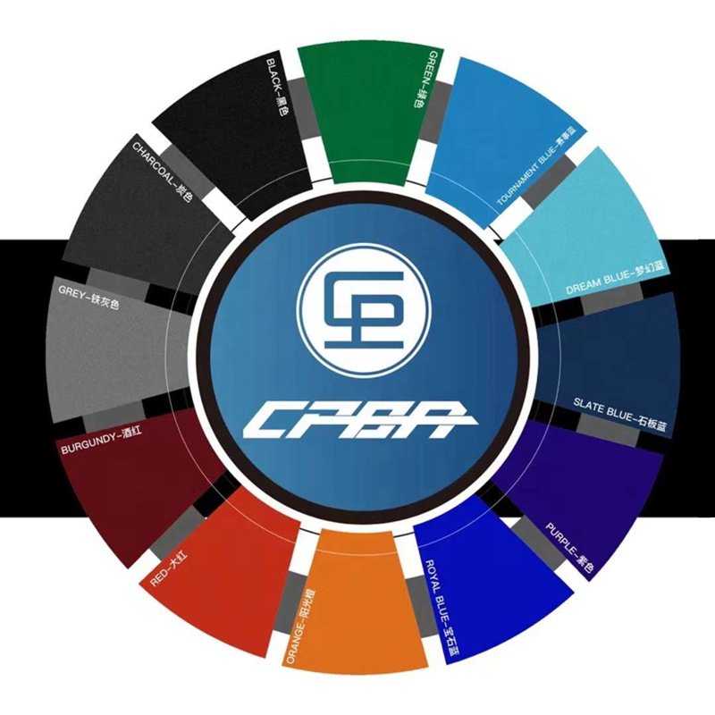 Premium Quality Steel Grey Color CBPA 9FT Billiard Pool Table Cloth Fast Speed Table Felt Fabric With 6 Rails Cloth set