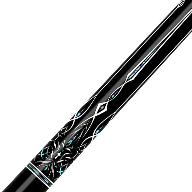 Duo Cai No.117 ZY Carbon Fiber Snooker & Billiard Cue 1/2 Split 12.4mm & 12.9mm Factory Customization OEM Available