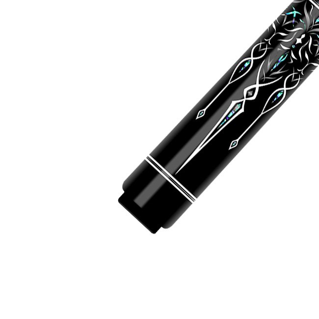 Duo Cai No.117 ZY Carbon Fiber Snooker & Billiard Cue 1/2 Split 12.4mm & 12.9mm Factory Customization OEM Available