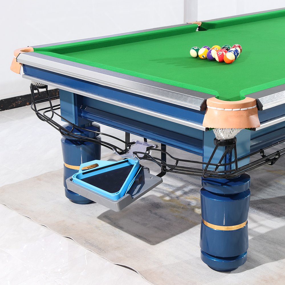 Wholesalers 9ft Standard Bule Pool Table Commercial Club Household Professional Form 8 Billiard Table