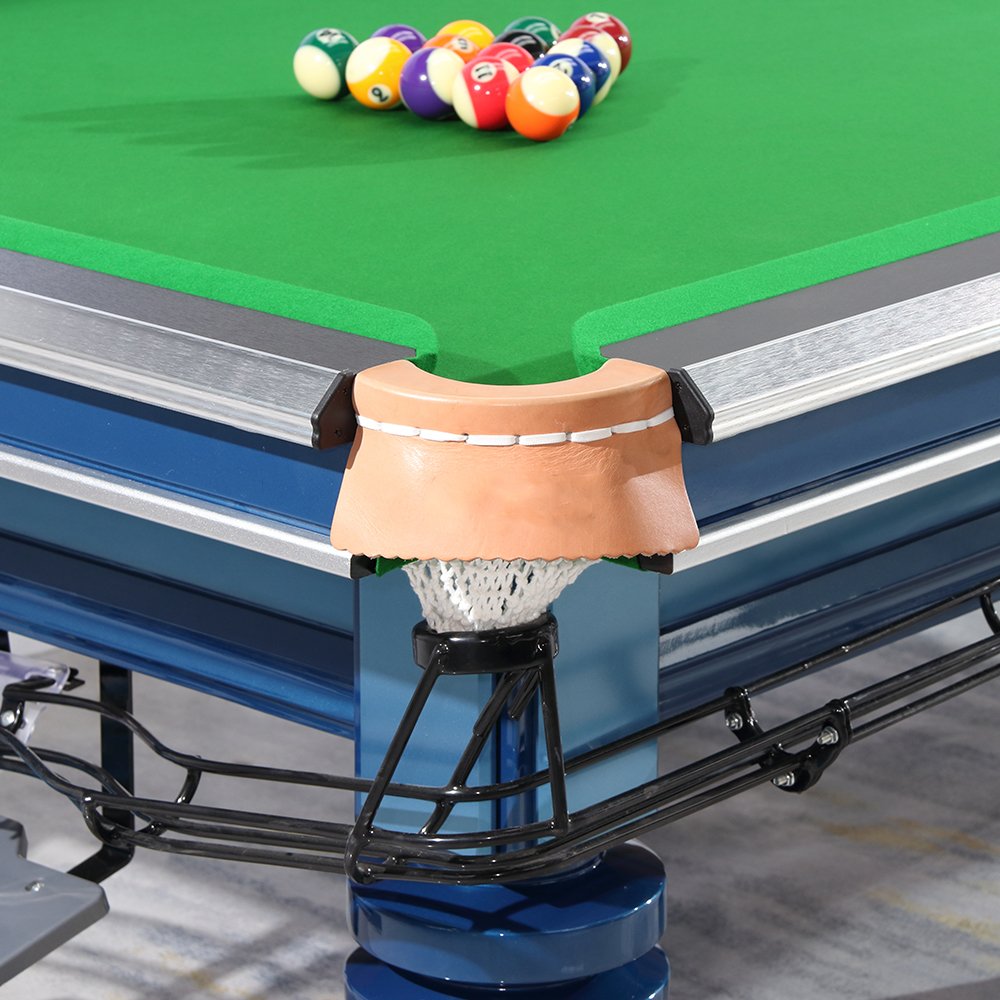 Wholesalers 9ft Standard Bule Pool Table Commercial Club Household Professional Form 8 Billiard Table