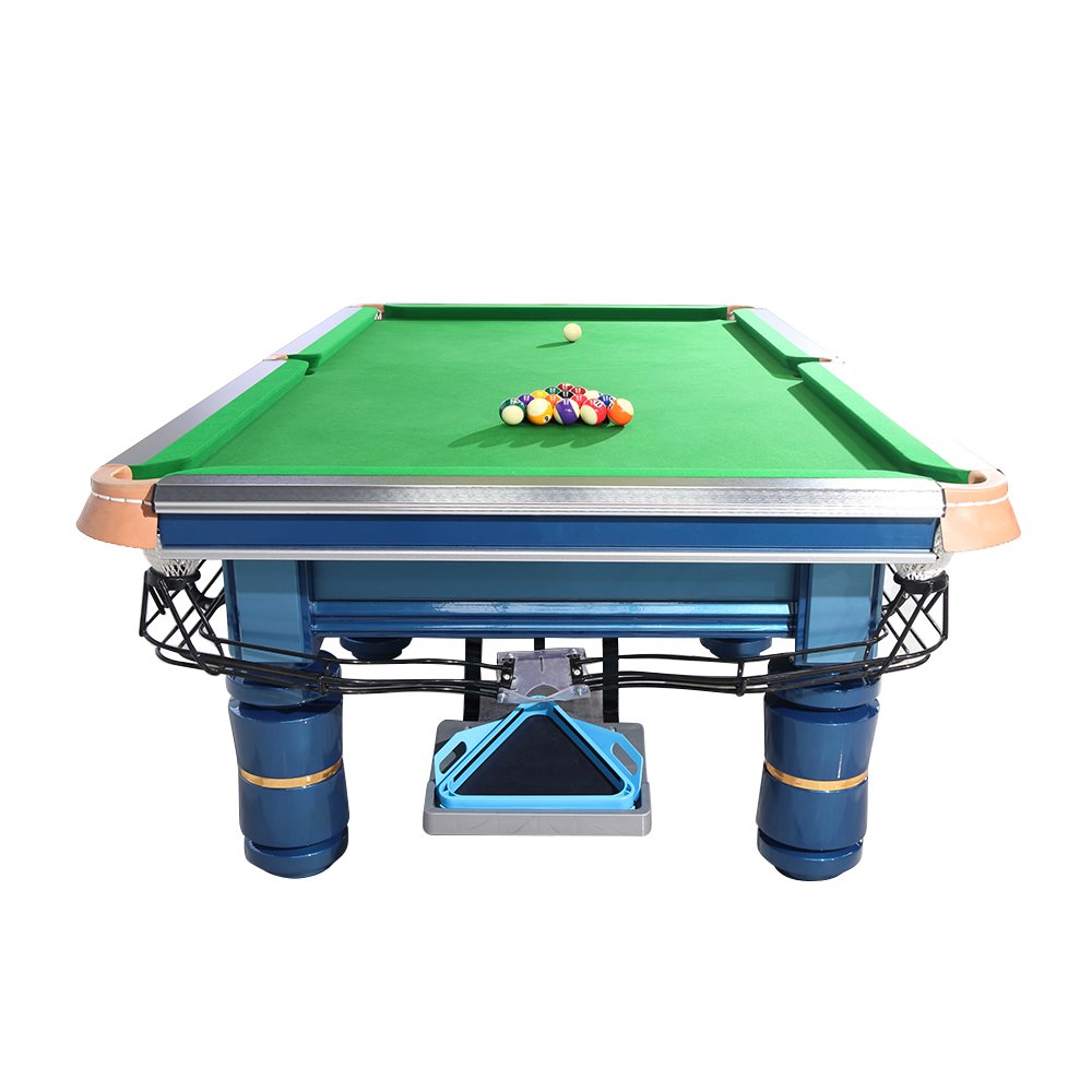 Wholesalers 9ft Standard Bule Pool Table Commercial Club Household Professional Form 8 Billiard Table