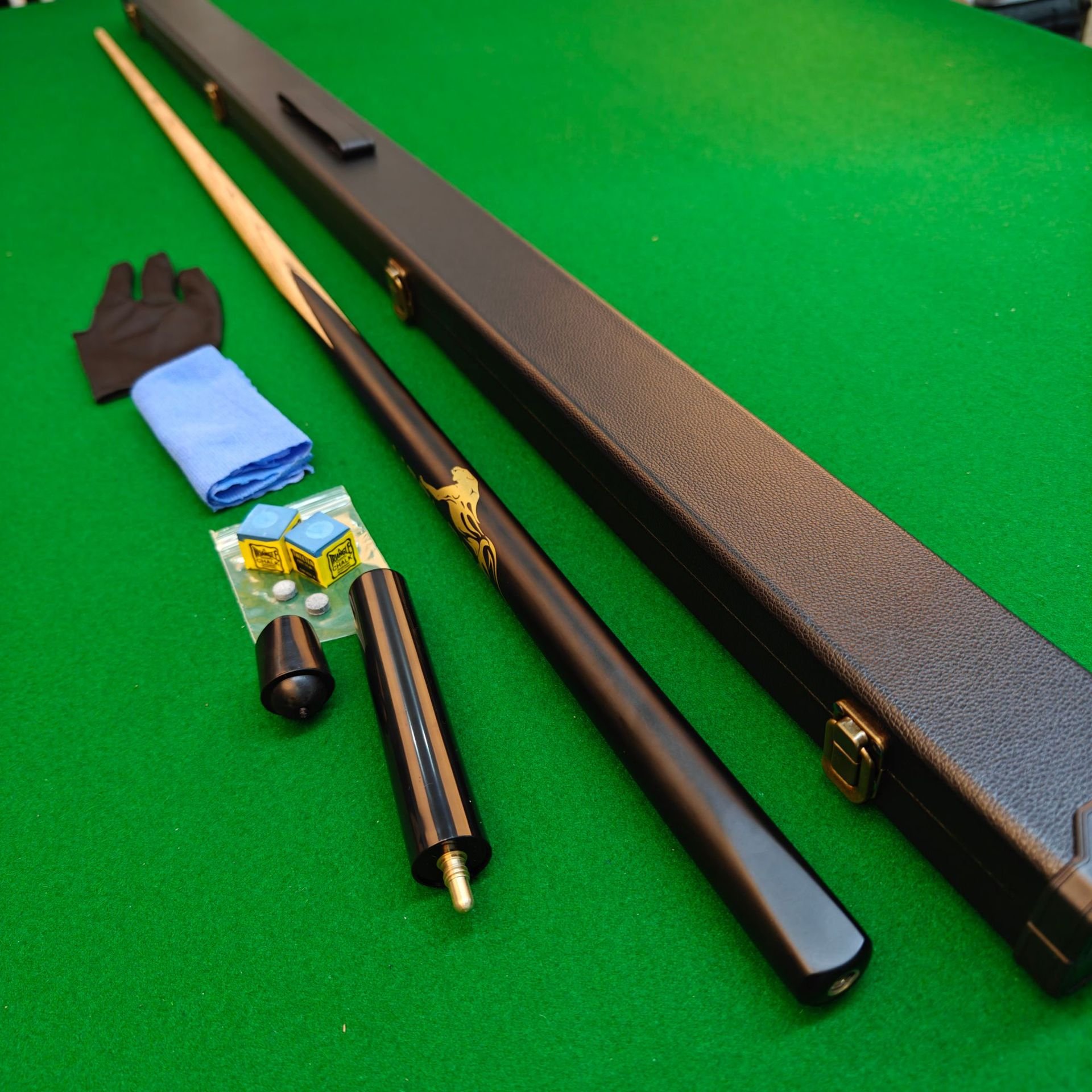 Wholesale 3/4 Split Snooker Cue Sticks Single Billiards Cue With Case Box