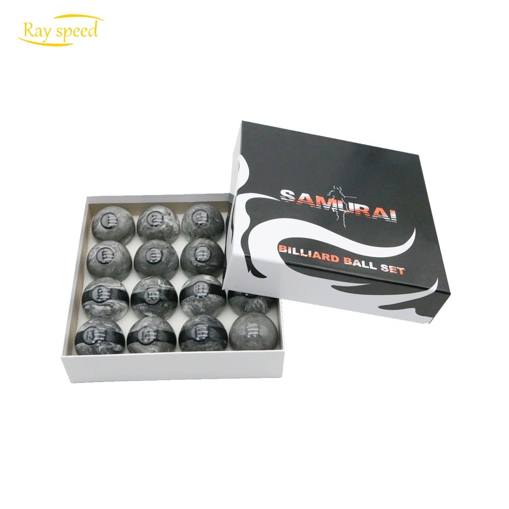 Rayspeed Billiard Ball Set Regulation Size 2-1/4 Inch American Style Pool Ball Set Complete 16 Balls Pool Table Accessories