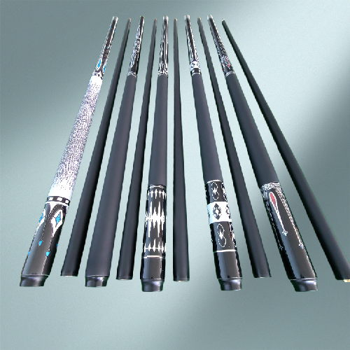 2/1 Joint Snooker Pool Cue Highly 10MM trip size carbon fiber Pool Cue highly accurate graphite carbon fiber Pool Cue